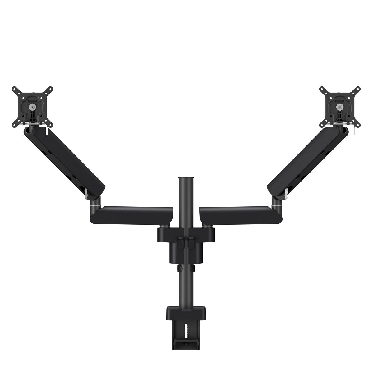 Vogel's MOMO 4237B Braccio per monitor Motion Plus Sulla scrivania e attraverso 10-34 pollici per 2 schermi (dual supporto monitor)