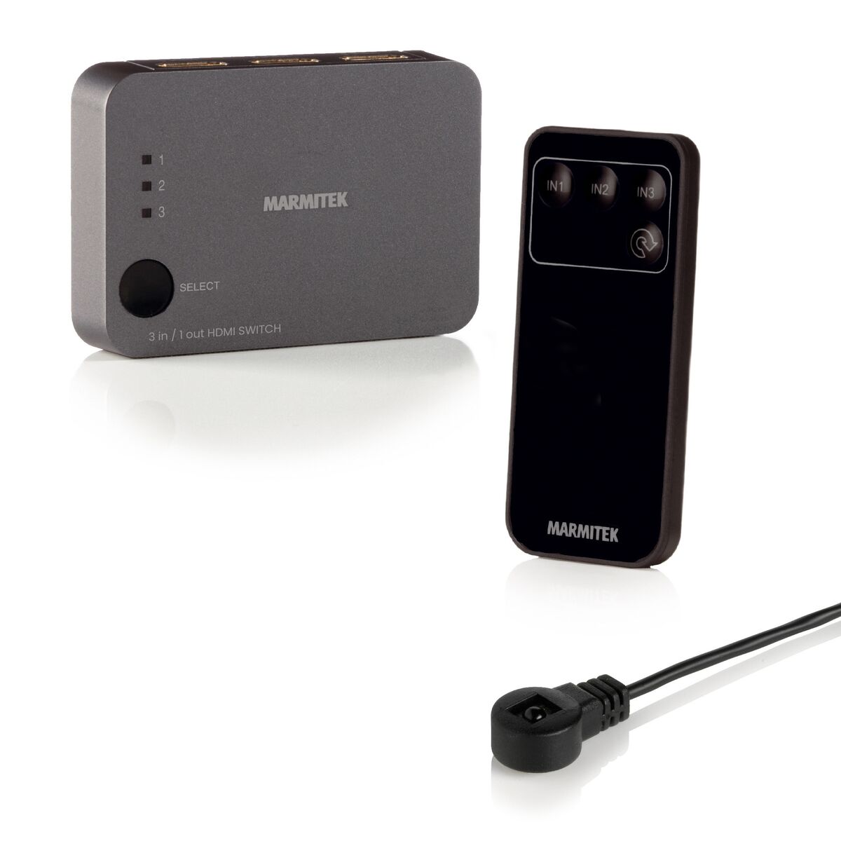 Connect 310 UHD 2.0 - HDMI switch 4K 60Hz - 3 in / 1 uit